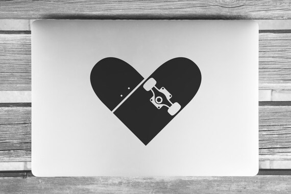 Skateboard Vinyl Decal Sticker - 5.5x5.25 Inch Laptop Car Window Decal