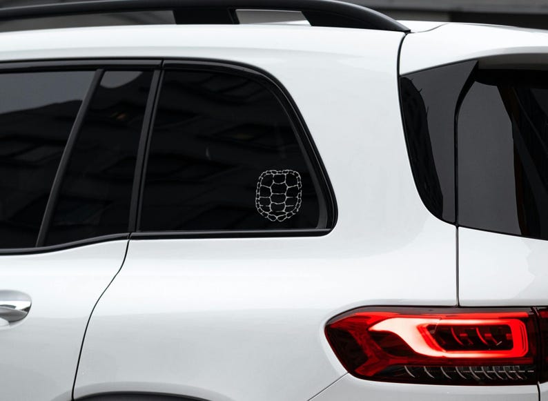Turtle Shell Pattern Truck Snapping Turtle Shell Vinyl Decal Sticker for Car Truck Rv Camper Van ...