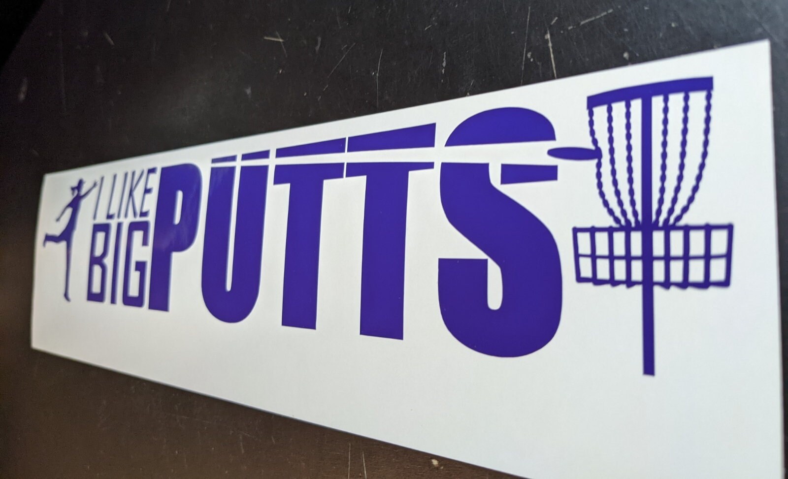 I Like Big Putts disco golf exterior vinilo calcomanía | Etsy