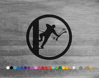 Saddle Hunting vinyl decal sticker for car truck rv camper van atv window bumper boat hull cooler laptop room wall deer buck bow home decor
