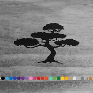 Bonsai Car Decal - Etsy