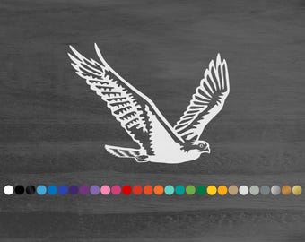 Osprey vinyl decal sticker for car truck rv camper van atv window bumper hood door wall cooler laptop boat room ocean sea bird artwork decor