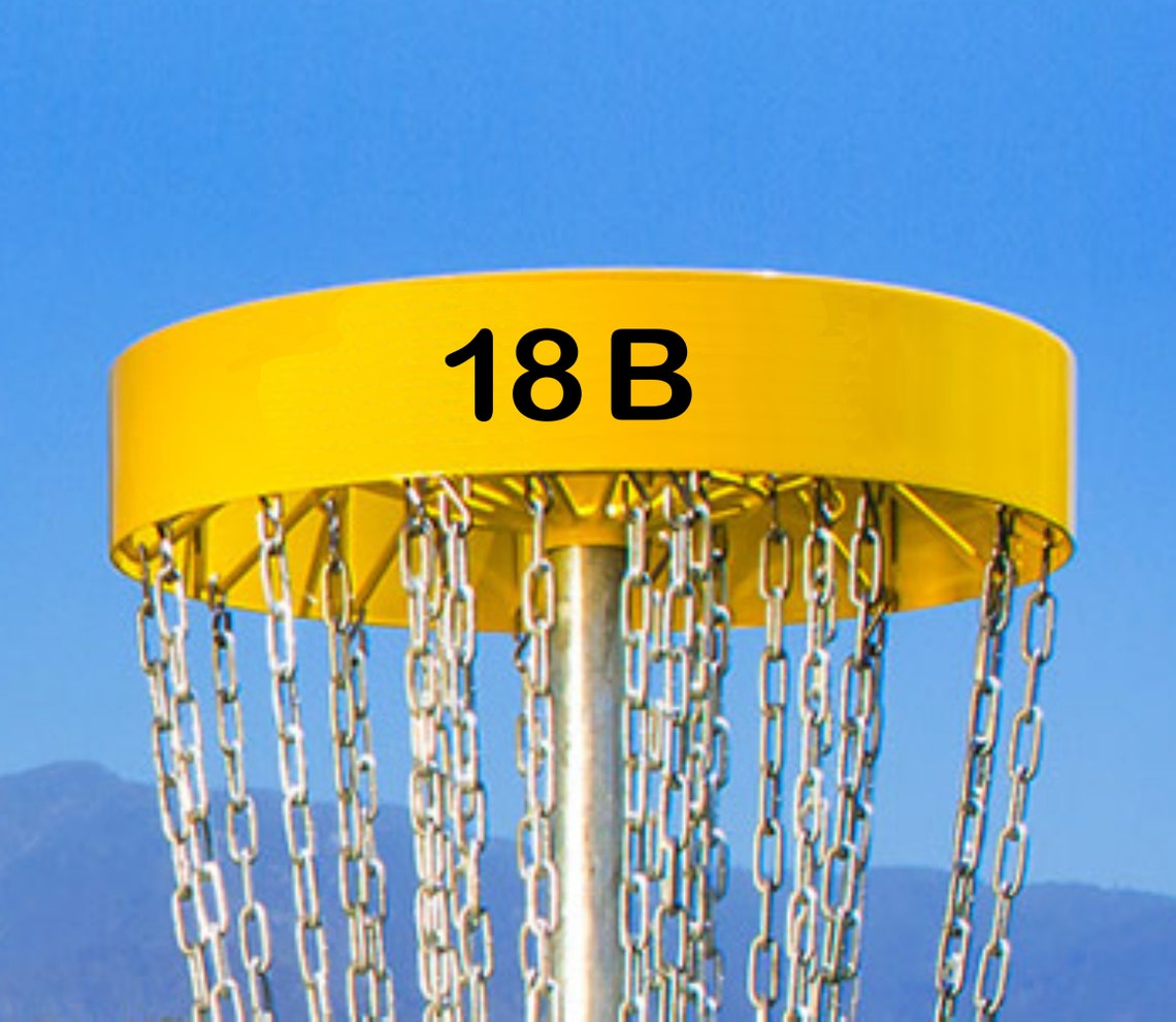 Disc Golf Basket Identification Numbers Choose 19 118 OR Etsy Canada
