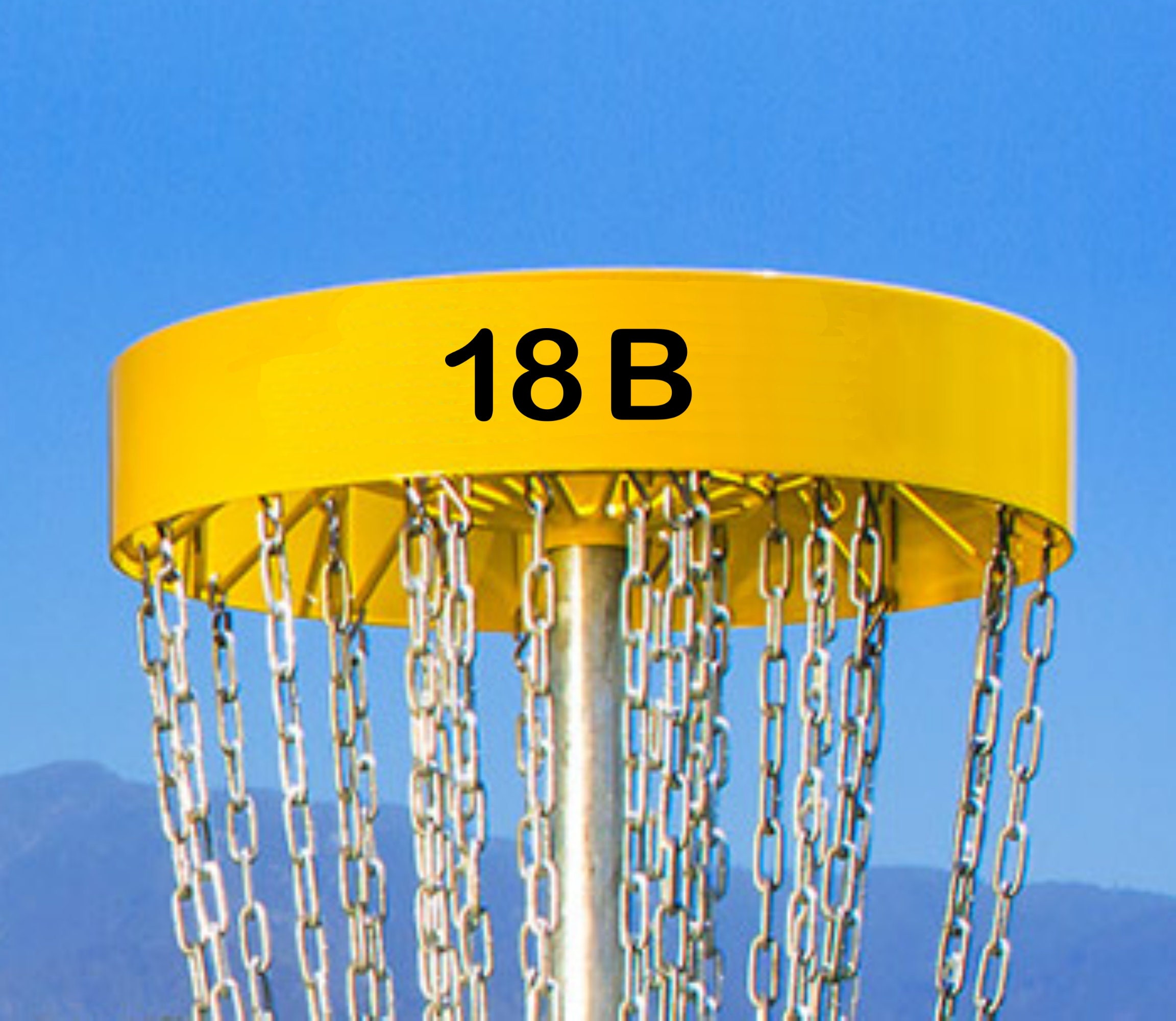 Disc Golf Basket Identification Numbers Choose 19 118 OR Etsy