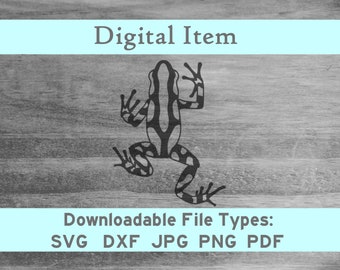 Dart Frog svg dxf png jpeg pdf digital file download NOT a physical item-please read description art jpeg cnc diy htv shirt press home decor
