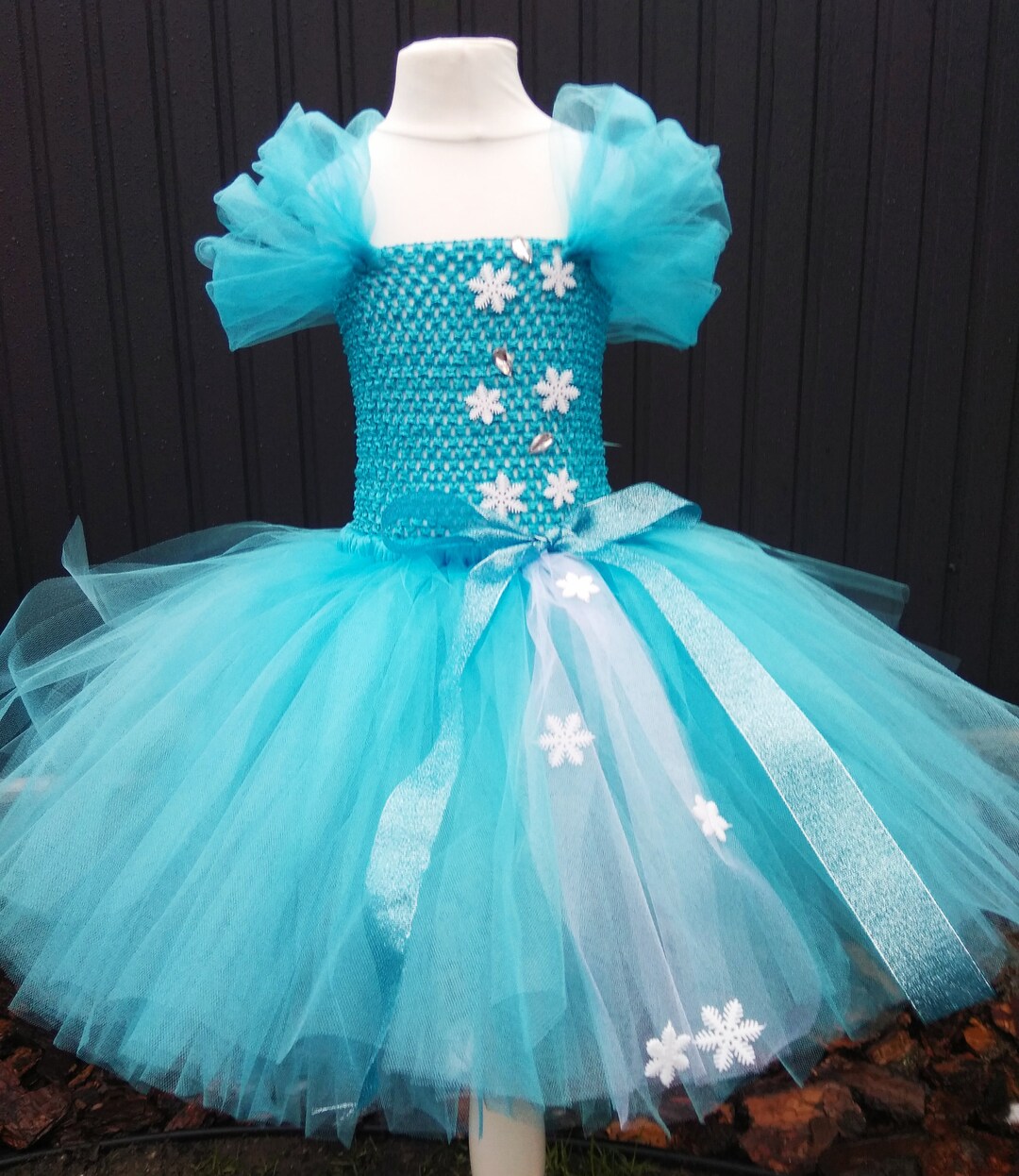 Stitch and Angel Party Tutu Outfit, Stitch Birthday Party Costume for Baby  Girl 