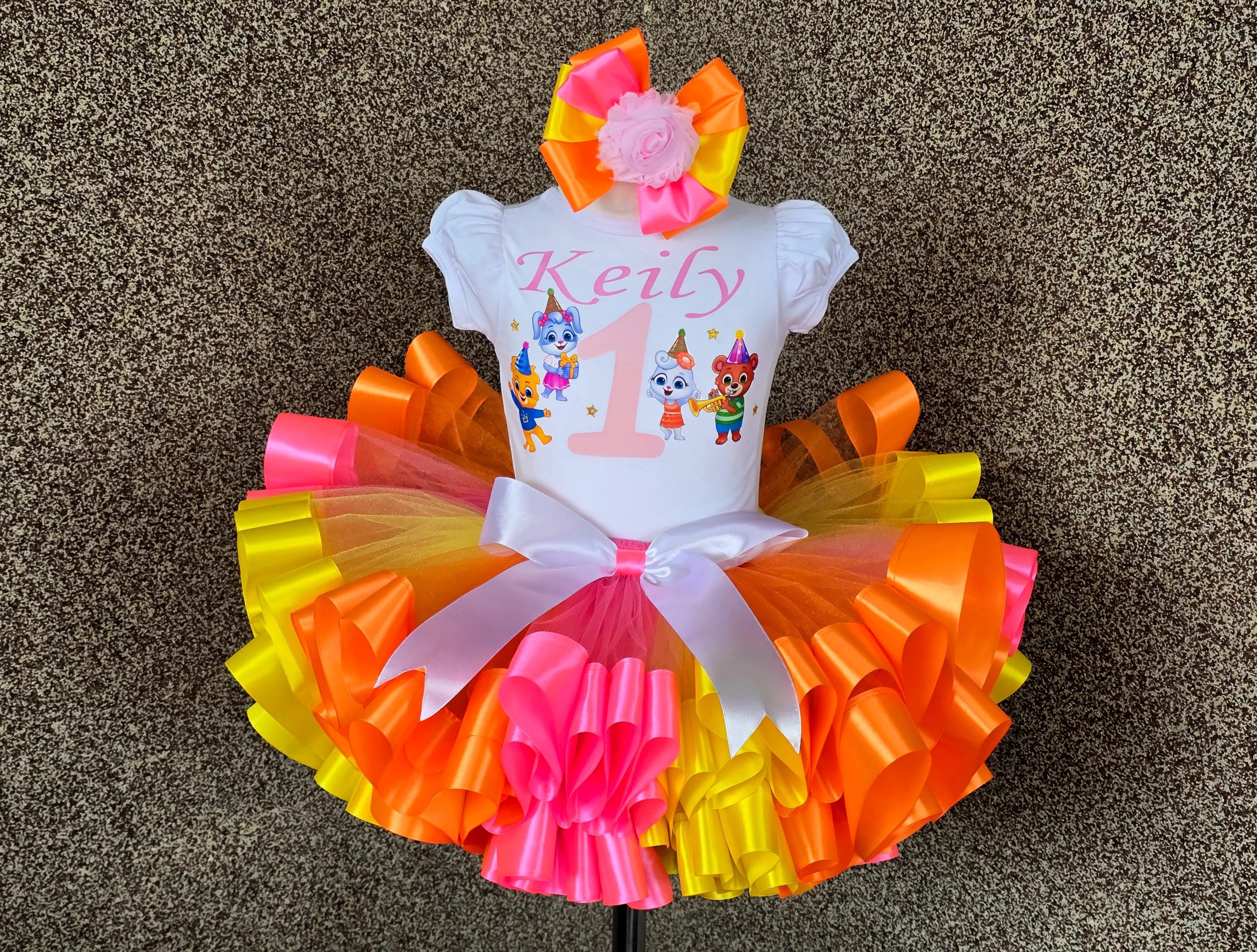 Lucas and Friends Birthday Tutu Outfit: Custom Costume Set - Etsy