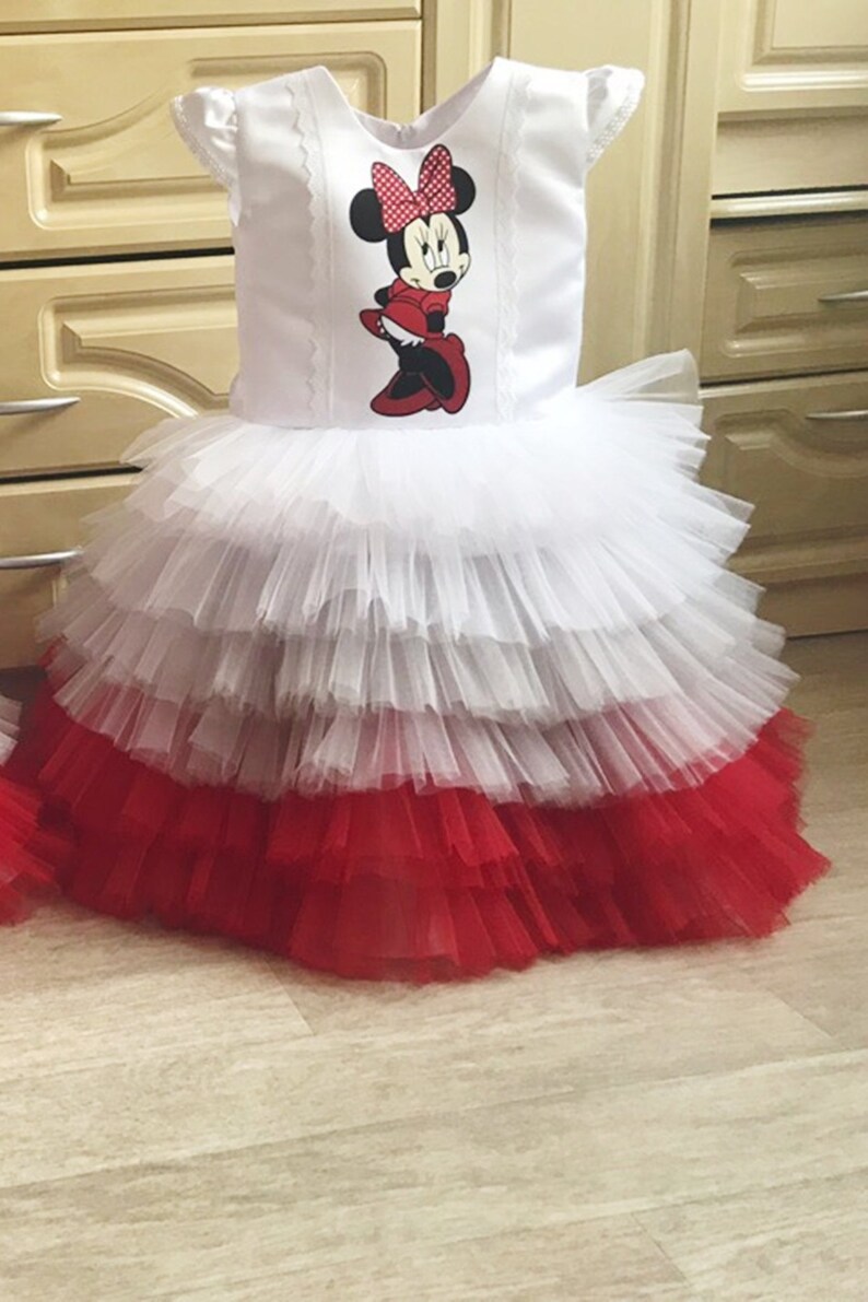 Minnie mouse anniversaire robe filles bébé 1er ...
