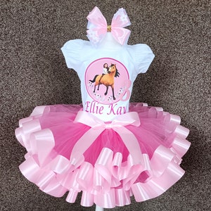 Spirit Riding Free Birthday tutu outfit, Spirit Riding Free baby girl costume, Spirit Riding Free party tutu set