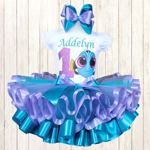 finding nemo birthday dress Girls deluxe Finding Nemo/ Nemo/ Princess party/ Birthday tutu dress