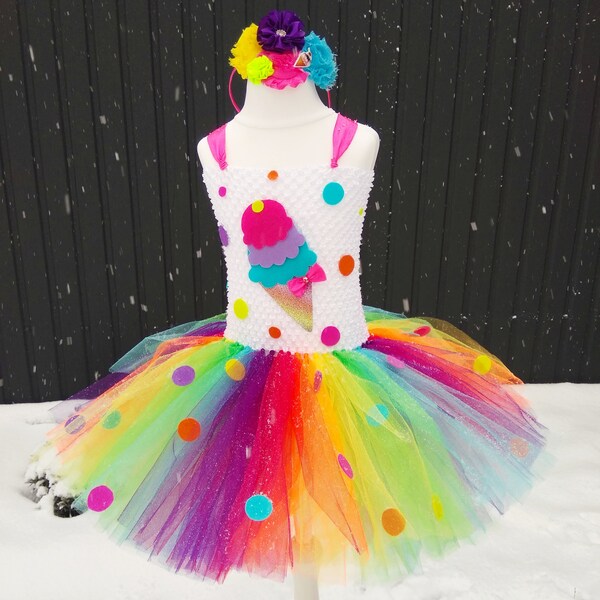 Ice Cream Baby Dress Etsy