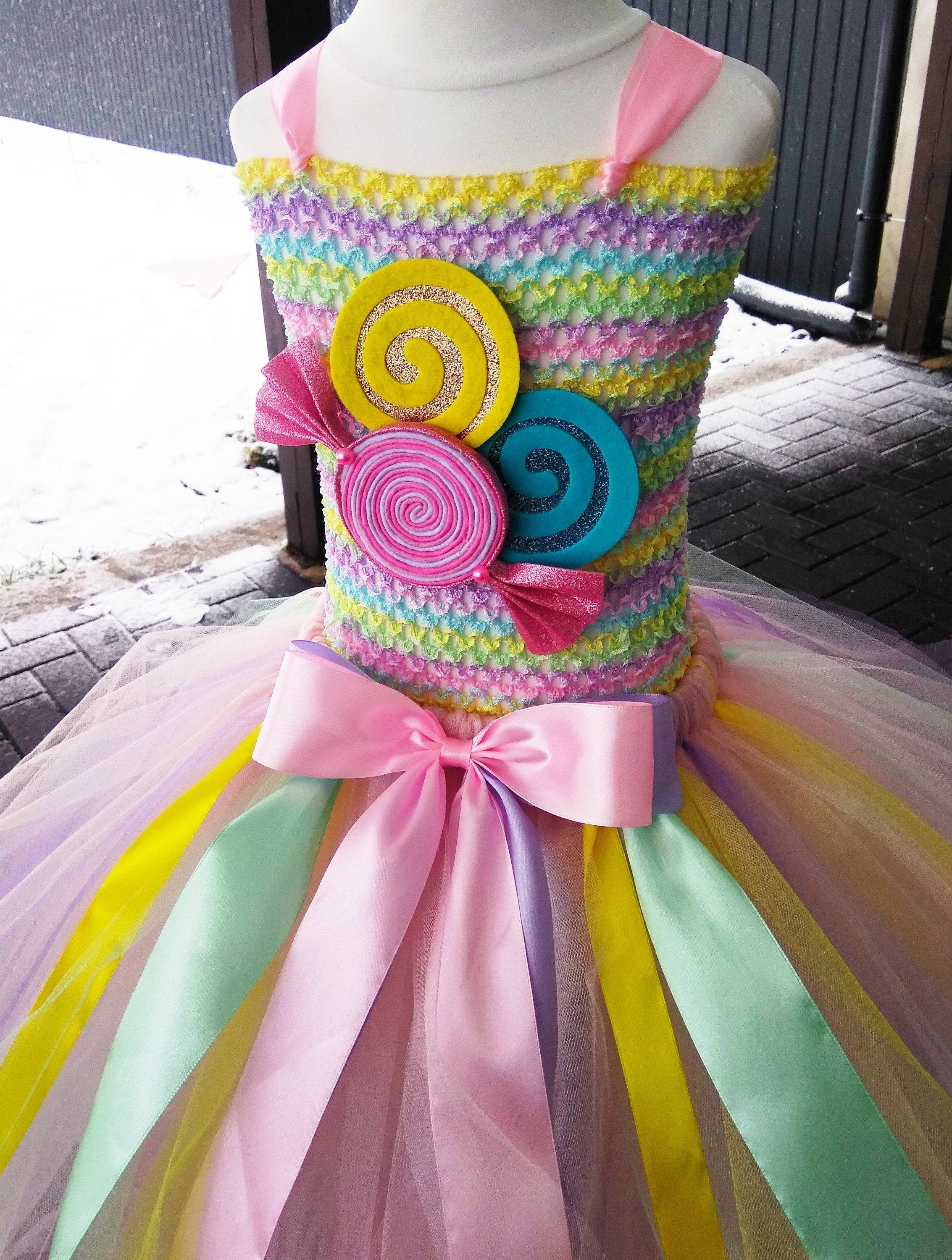 Candyland tutu dress