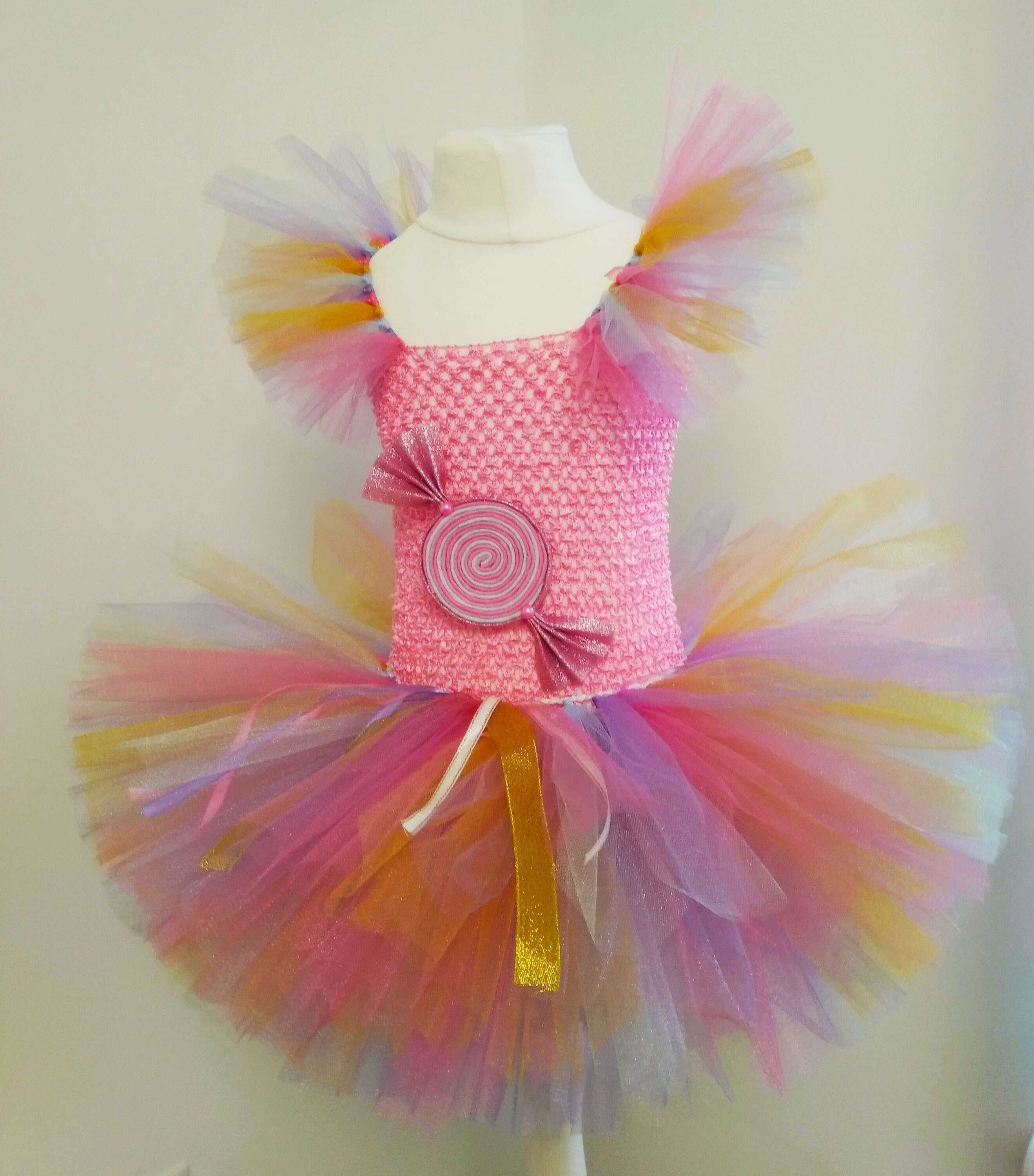 Candy land tutu dress