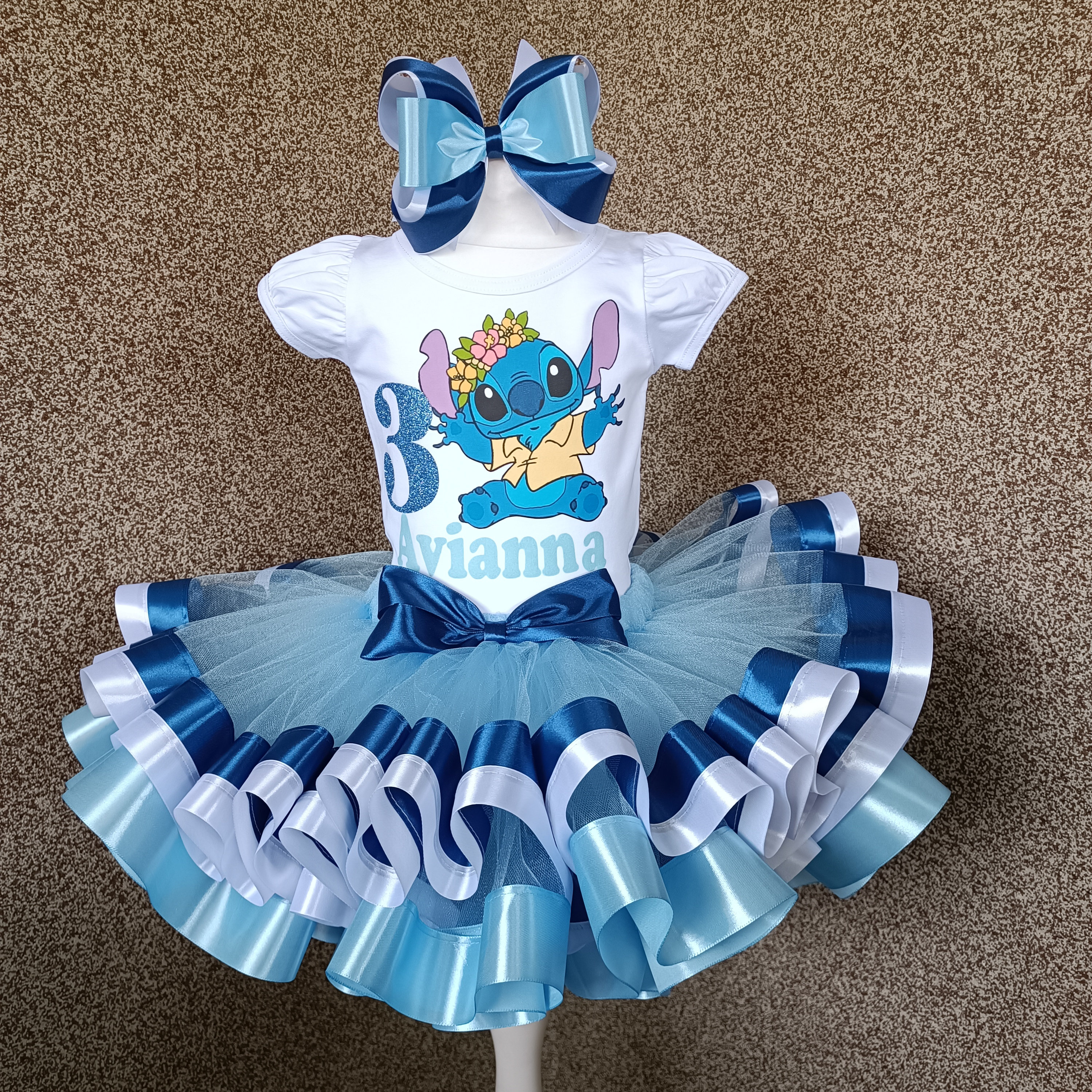 Stitch Photo Prop/stitch Costume/stitch Outfit/baby Shower Gift