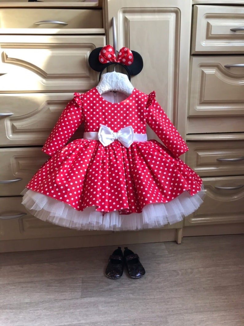 Red Birthday dress girls infant 1st birthday dresses baby Etsy