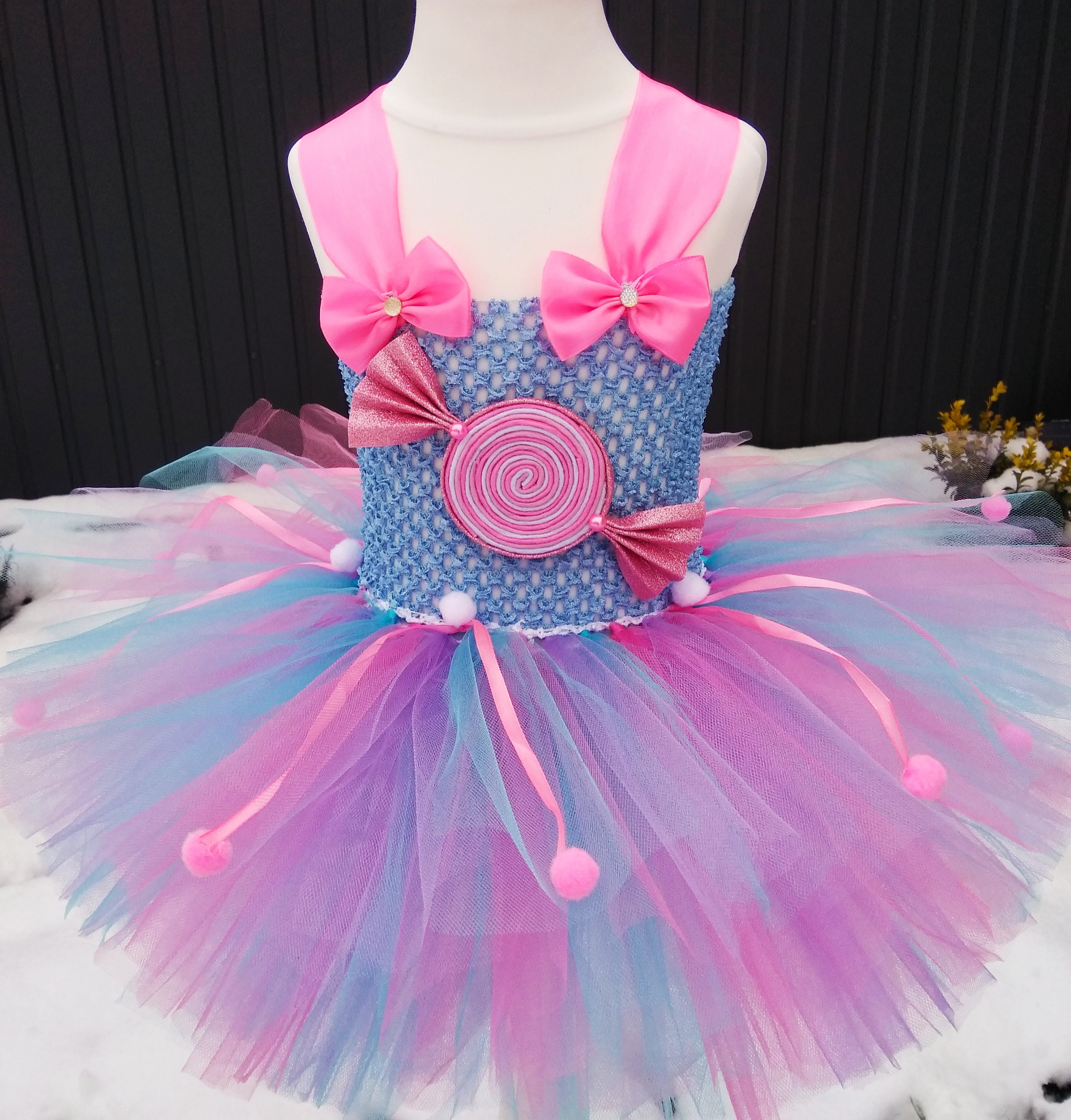 Candy land tutu dress