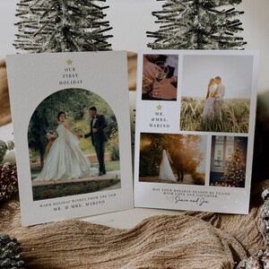 Our first married christmas card