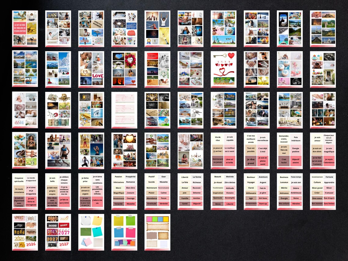 Ultime kit de tableau de visualisation et de manifestation 2026-2027 la ...