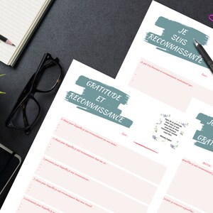 Dankbarkeitstagebuch Dankbarkeit Brotbackautomaten Druckbare und bearbeitbare digitale Datei Hergestellt in Frankreich Sofortiger Download als PDF