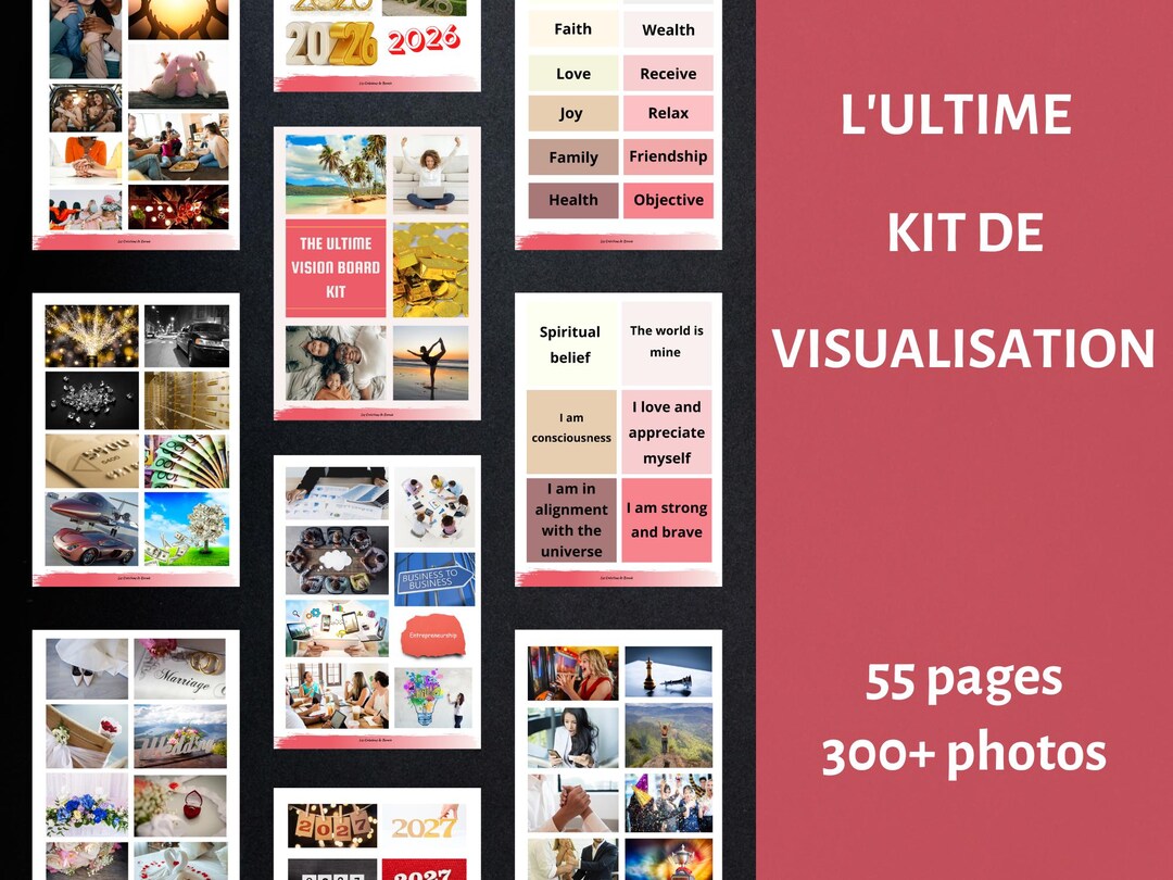 Ultime kit de tableau de visualisation et de manifestation 2026-2027 la ...