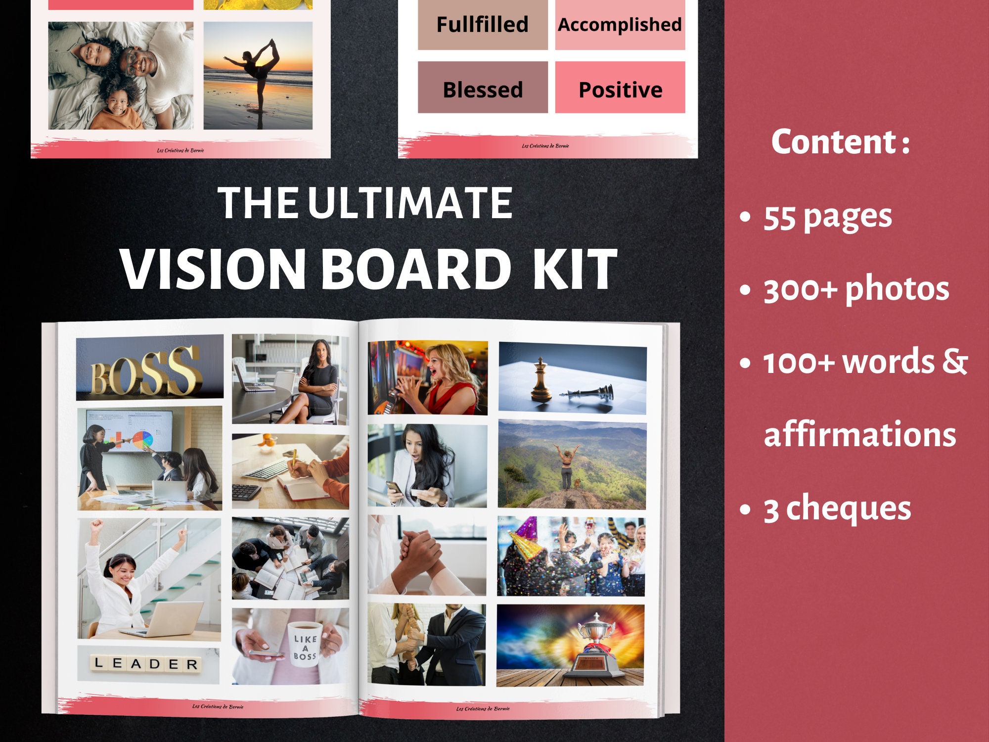 The Ultimate Law of Attraction Vision Board Kit 2026-2027 Dream Board ...