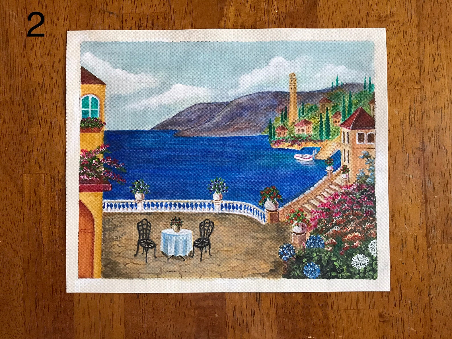 Handmade paintings on canvas paper Etsy