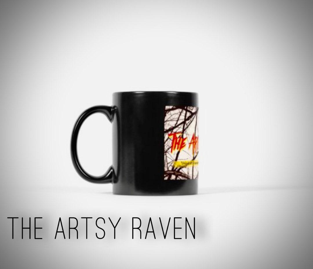 The Artsy Raven Coffee Mug Etsy