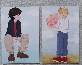 Ash And Eiji - Banana Fish - Anime Print