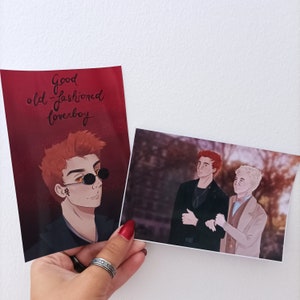 Good Omens - Crowley and Aziraphale - Prints
