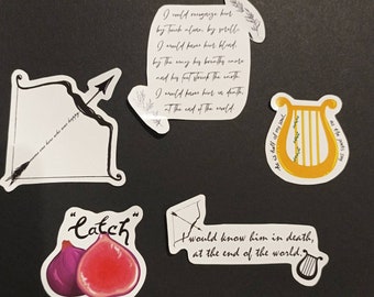 Song of Achilles stickers
