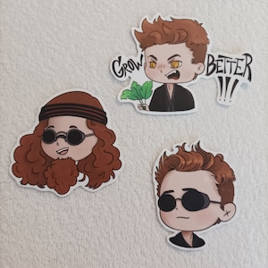 Crowley - Good Omens - Sticker