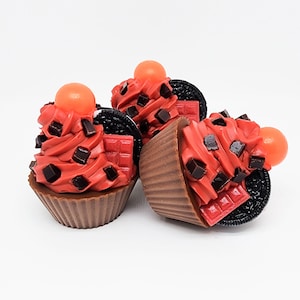 Cherry Chocolate Cupcake Soap