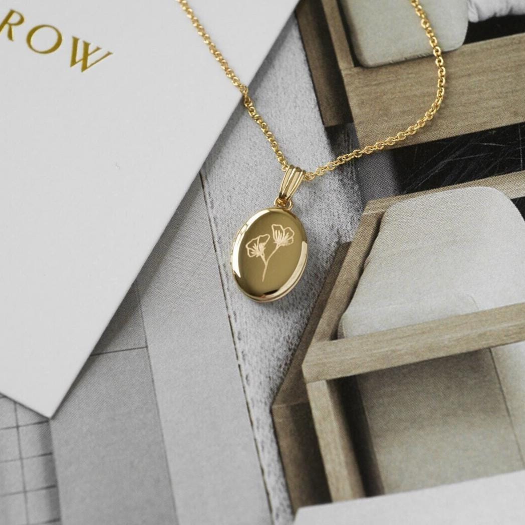 Sweet Pea Necklace - Etsy