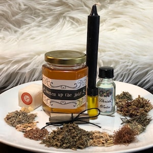 Honey Jar Judgment Spell Kit