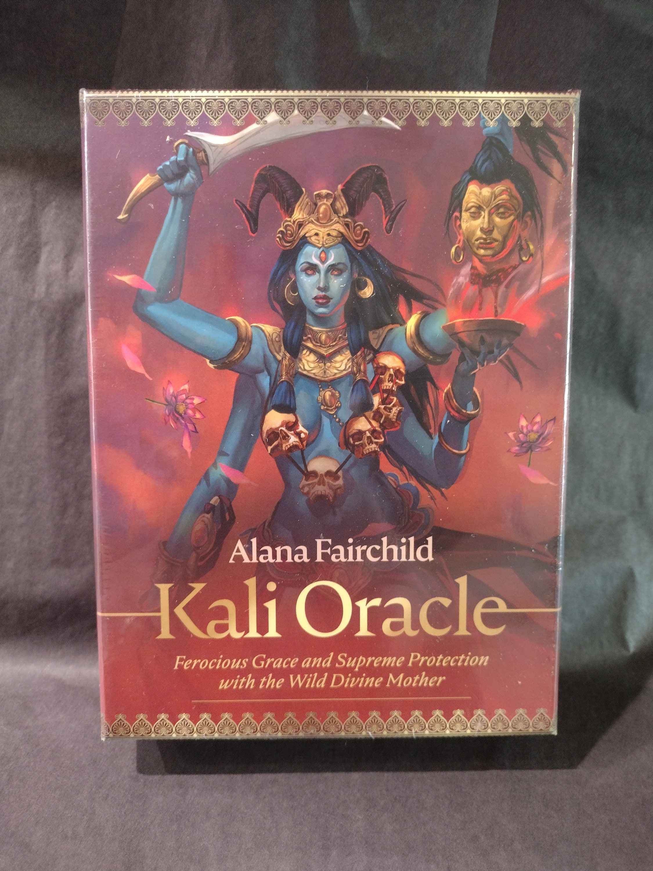 Kali Oracle Kit Card Deck & Guidebook Set Tantric Hindu