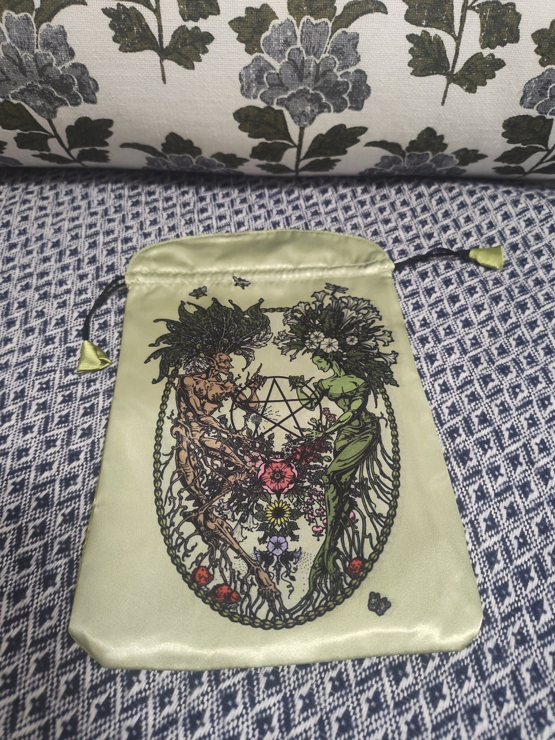 Green Witch Tarot and Oracle Deck Pouch - Etsy