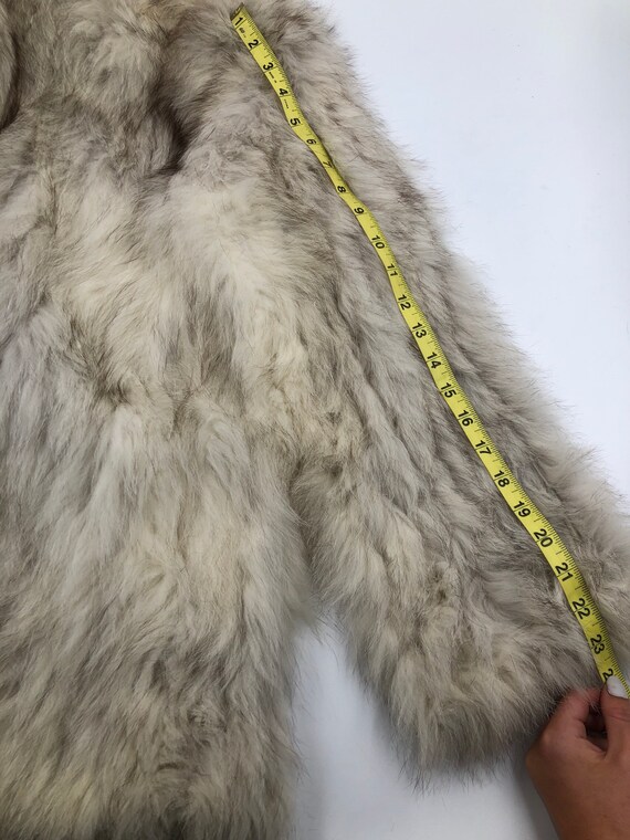 Rabbit fur coat / medium - image 6