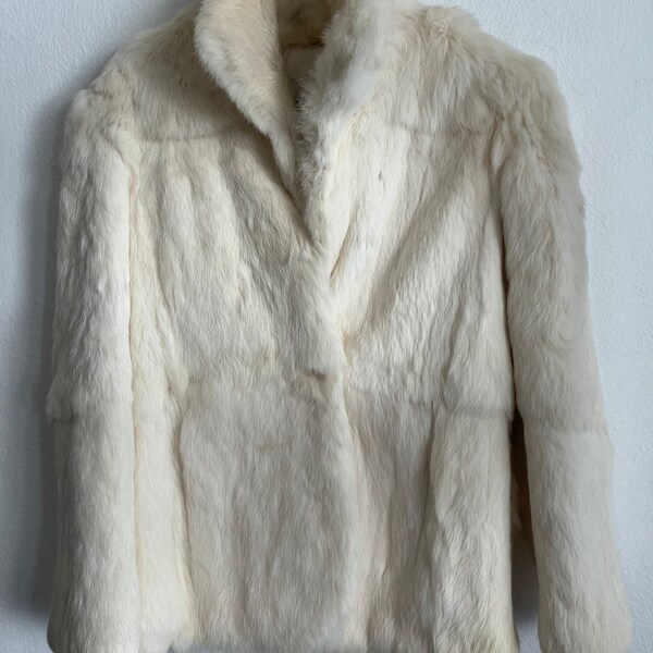 Rabbit Fur Coat Etsy