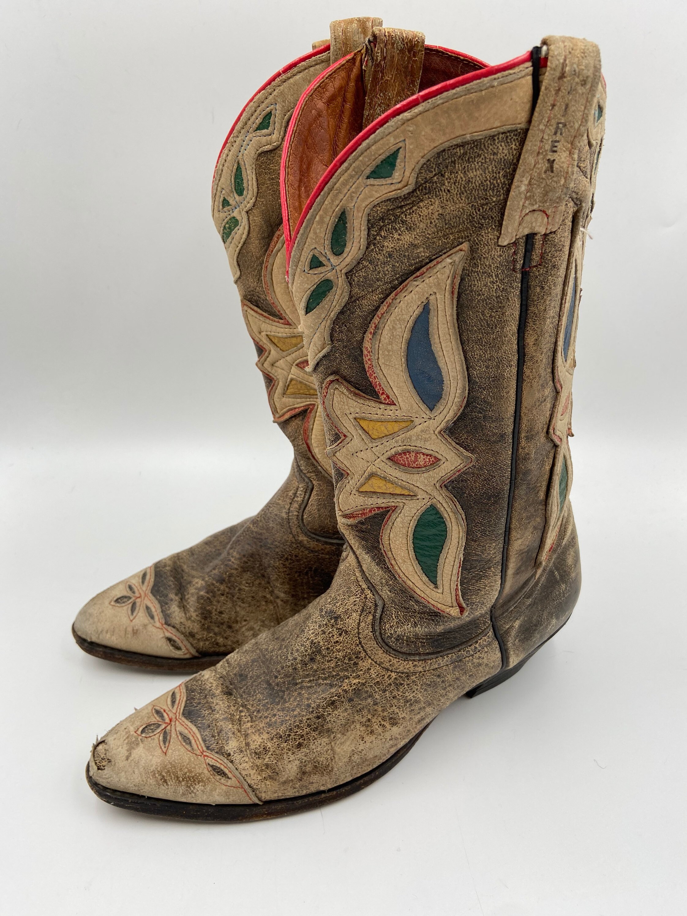 Mens Vintage Boots - Etsy