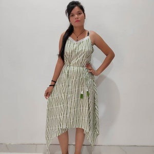 Hand Block Printed Dress, Pink Flower Indian Tunics, Hand Printed Dress, Indian Cotton Long Gown, Indian Cotton Dress, Printed Dress