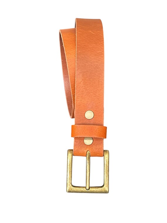 Full Grain Leather Belt Strap 1.5\