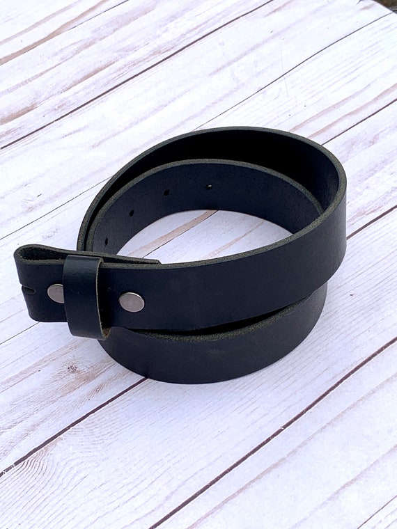 interchangeable belt buckle strap