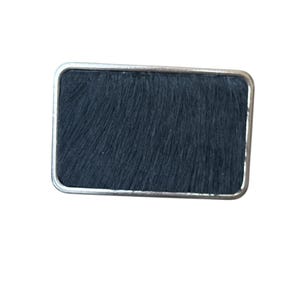 Belt Buckle with black hair