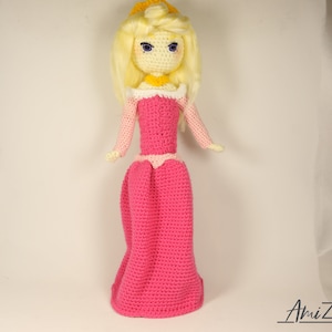 Fairytale Princess Aurora From Sleeping Beauty Inspired Crochet Amigurumi Doll Pattern