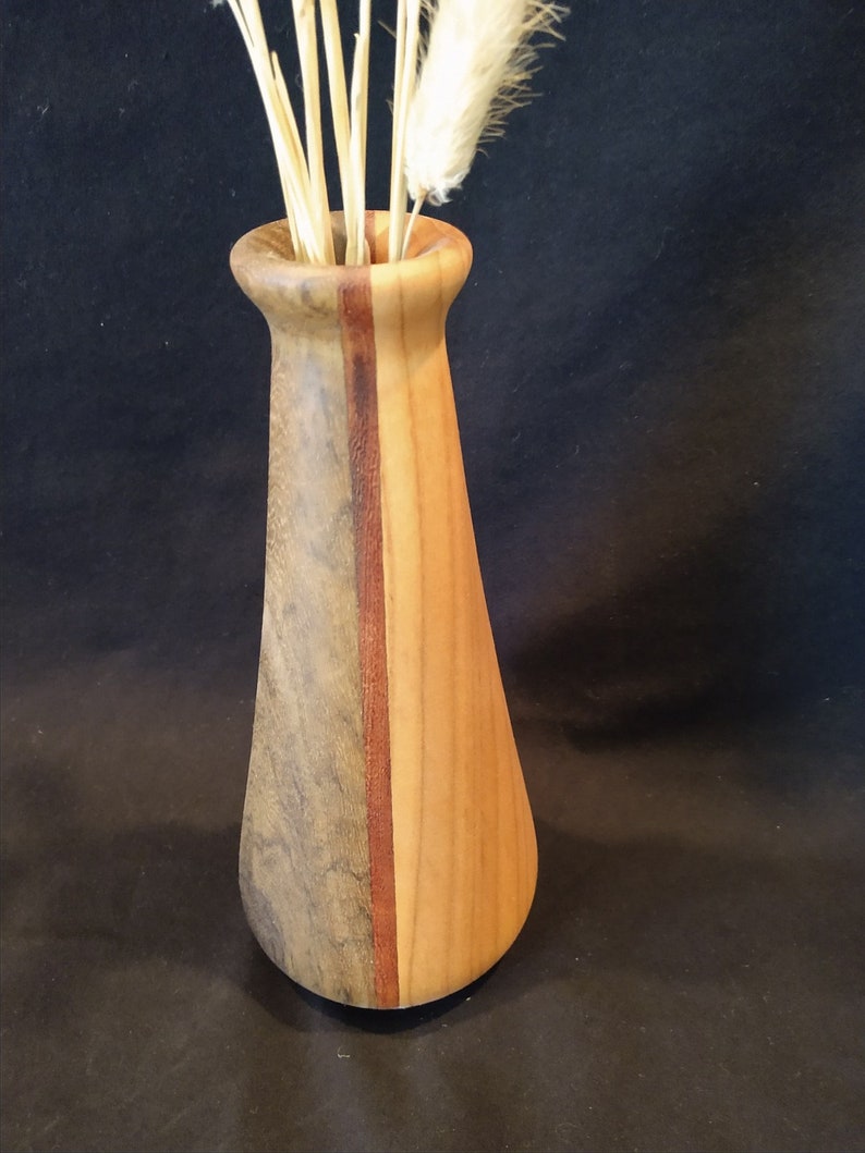 Twig Pot Rustic Weed Pot Wood Turned Vase Woodturning Etsy