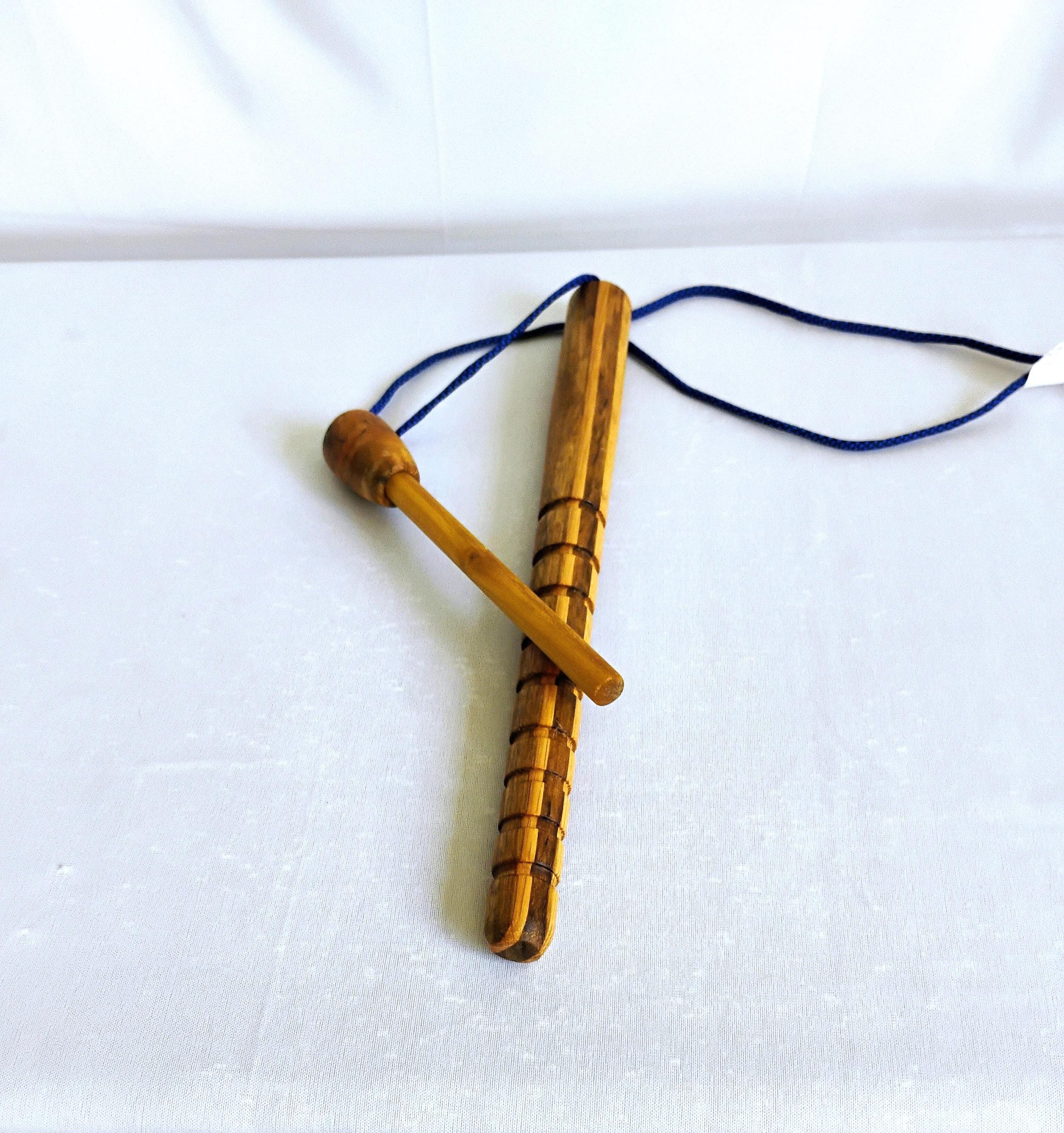 Handcrafted Worm Grunting Stick: Wood Worm Finder With Paracord - Etsy