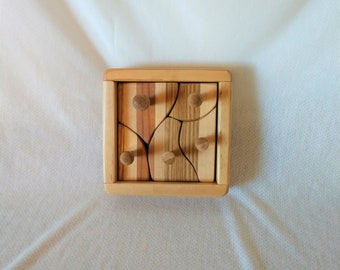 Wood Puzzle - Educational Toy - Wooden Toys