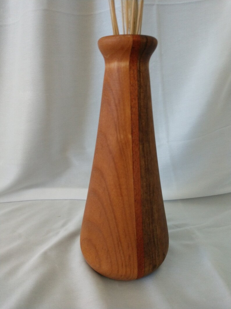 Twig Pot Rustic Weed Pot Wood Turned Vase Woodturning Etsy