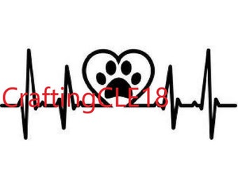 Download Heartbeat svg | Etsy