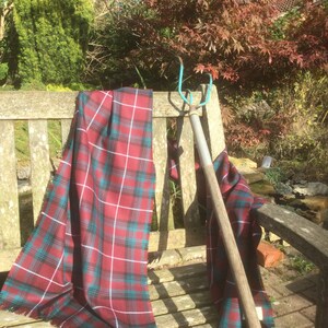 Stuart of Bute tartan scarf